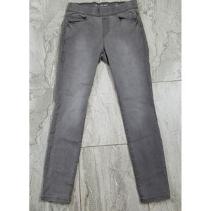 LIKE NEW - GREY PULL-ON SKINNY JEAN - SZ 8